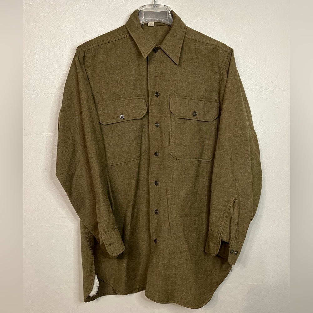 Vintage Military Shirt - Small